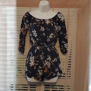 Abercrombie & Fitch floral romper